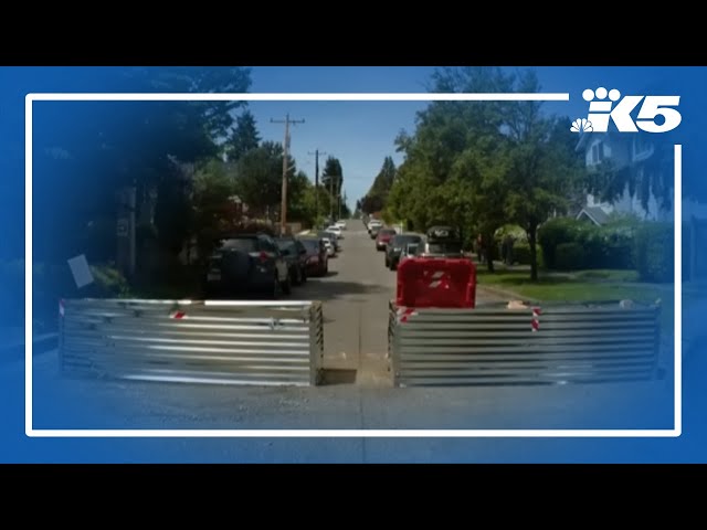 North Seattle residents build DIY barricades in response to rising gunfire