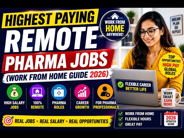 Work From Home as a Pharmacist | Real Remote Opportunities