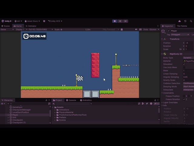 Making a 2D Precision Platformer in Unity - Sliver Devlog #2