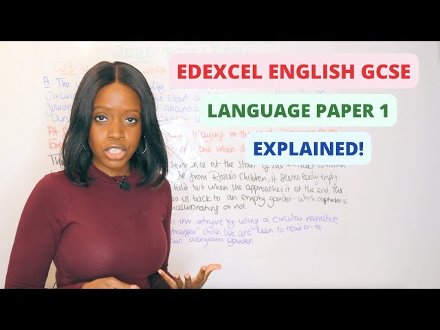 EDEXCEL English Language Paper 1 Walkthrough: Exam Paper Layout Explained! | GCSE 2026 Exams