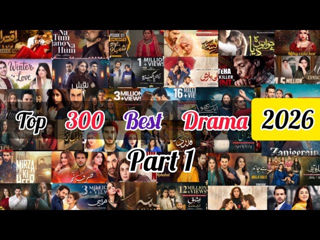 Top 300 Pakistani Dramas of All Time part1 | Best Pakistani Dramas List 2026 | Superhit Urdu Serials