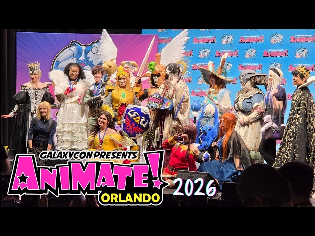 I was a guest at Animate Orlando 2026! (Cosplay Vlog)