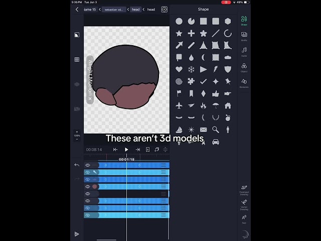 3d effect in alight motion