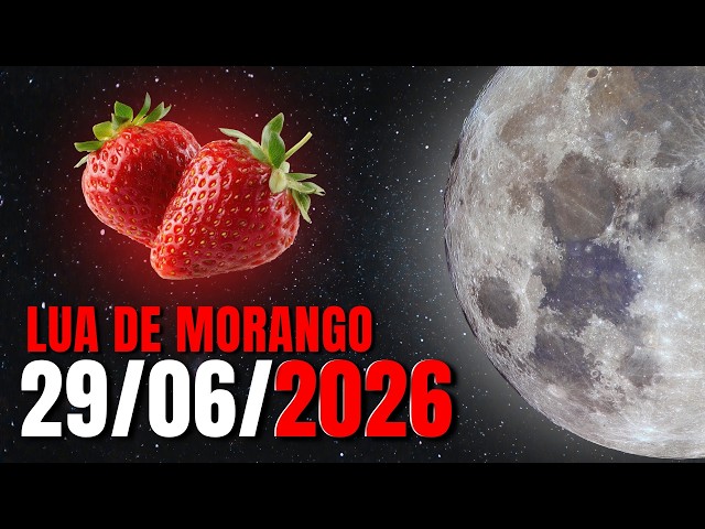 LUA DE MORANGO AO VIVO | Microlua + Crateras com Dobsoniano 200mm