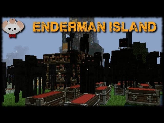 Minecraft - Enderman Island (When Team0Epiphany Attacks)!!