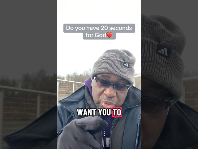 20 Seconds of Faith: A Moment for God #faith #viral #christian #motivation #prayer