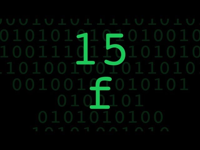 15 and Hexadecimal - Numberphile