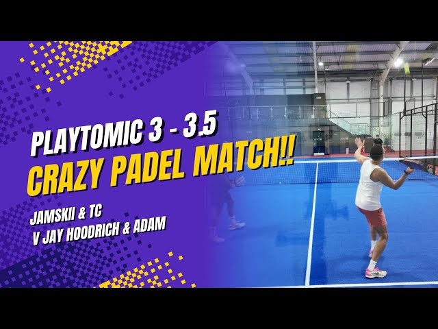 🎾 CRAZIEST PADEL GAME EVER! | Down to the Wire 🔥  | Level 3 - 3.5 Playtomic