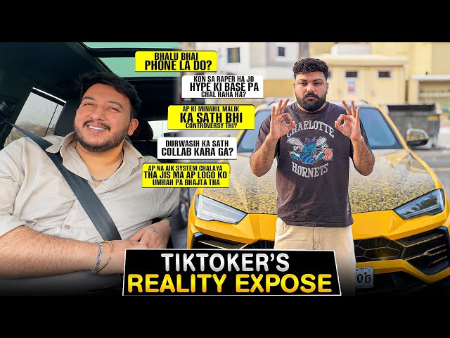 Finally First International Podcast Is Here😊 Bhalu Rapper Exposed All TikTokers😱