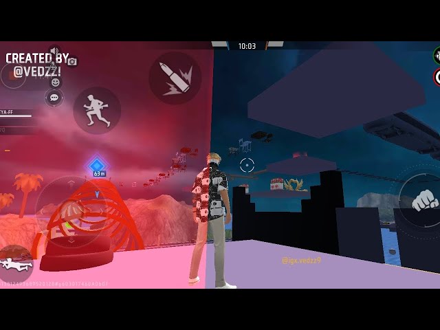 Batman🦇 hardest Parkour Craftland map | Free fire viral craftland map code 