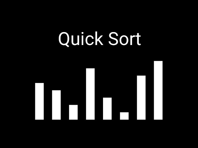 Quick Sort | Sorting Algorithm Visualization