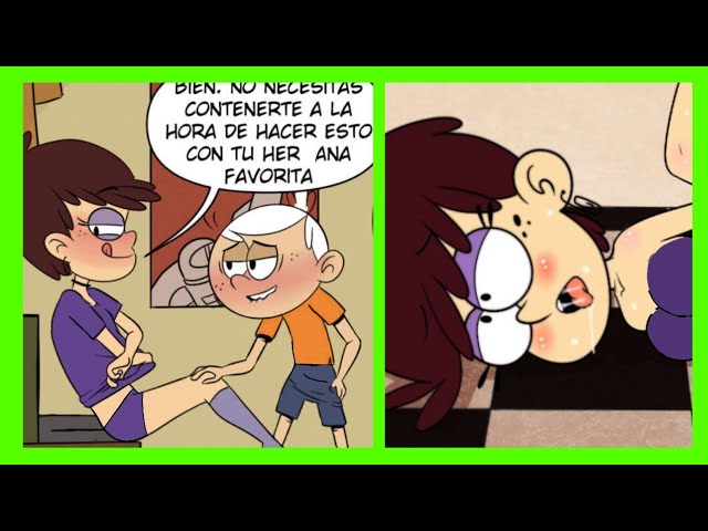 Luna es la favorita de Lincoln y para hacer sus tareas - Comic The Loud House