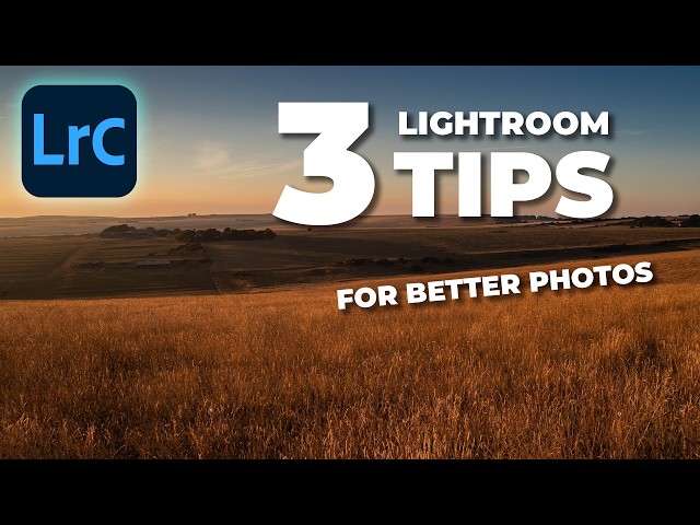 3 PRO Lightroom Tips for Better Photo Editing | Tutorial Tuesday