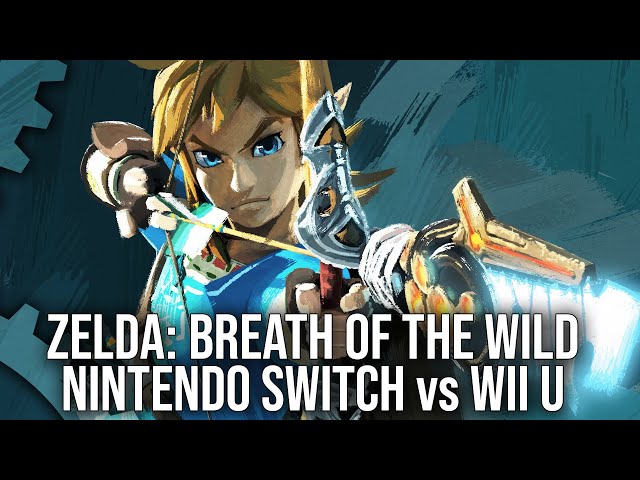 Zelda: Breath of the Wild - Switch vs Wii U Comparison + Frame Rate Test