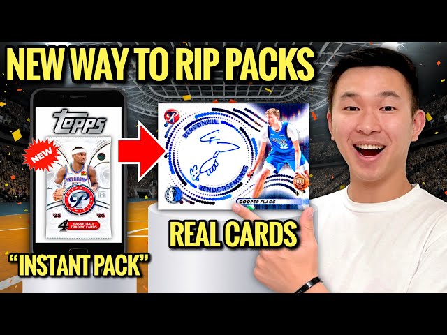 Topps released crazy "INSTANT PACKS" for the NEW PRISTINE BASKETBALL! 😳🔥