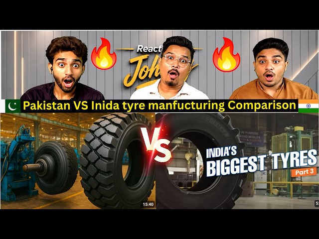😱 Reaction On Pakistan VS India Tyre Manufacturing Plant | Full Comparison | Pakistani Reaction
