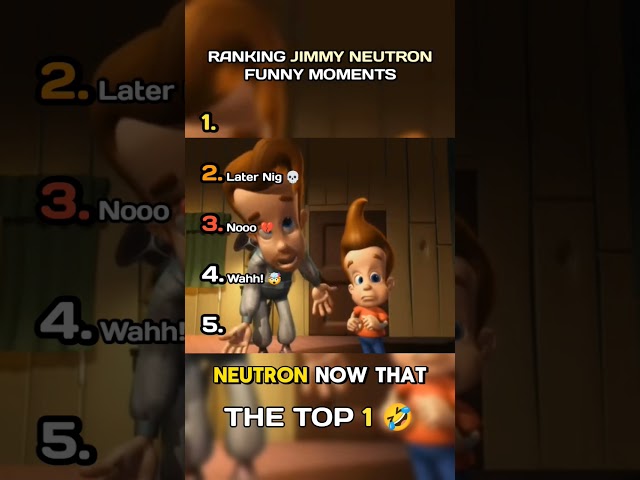 Ranking Jimmy Neutron Funny Moments 😂