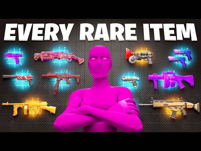 Can We Find EVERY Rare Item in Fortnite?