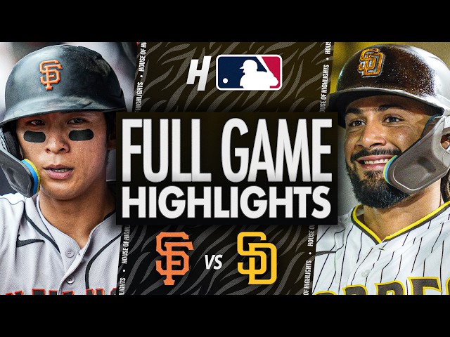 San Francisco Giants vs San Diego Padres - FULL GAME HIGHLIGHTS 🔥 August 1, 2026 MLB Season