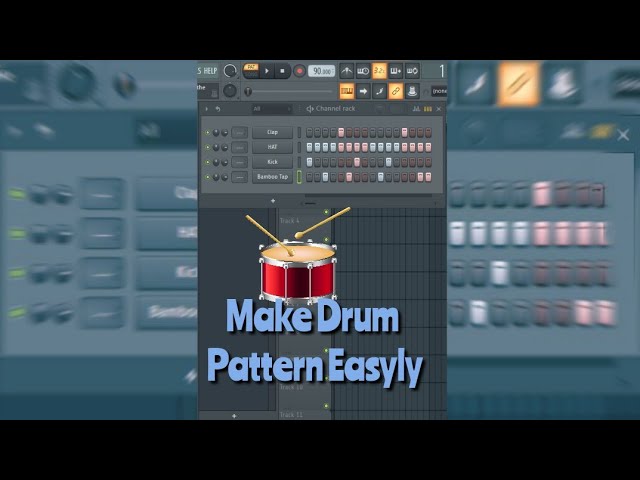 How To Make Drum Pattern For Trap Hip-Hop And Pop Beats | FL Studio Tricks