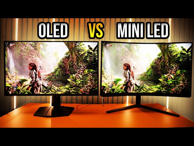 Mini LED vs. OLED 🖥️ | Which Technology is Best for Gaming Monitors? | Comparison with Examples