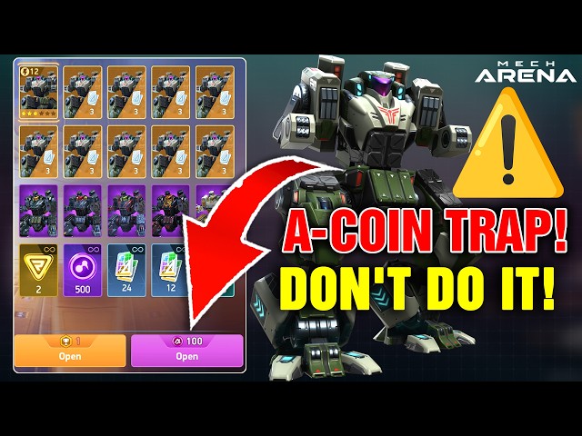 DON'T WASTE Your A-Coins! Citadel Crate Rush Is a Trap | Mech Arena