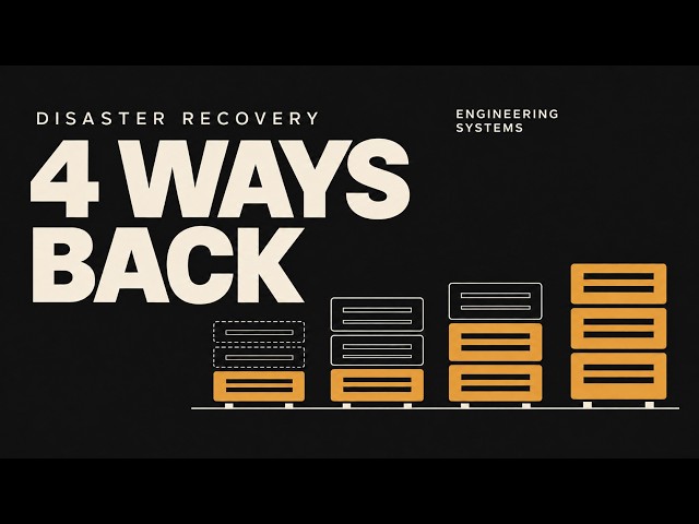 Disaster Recovery Strategies: When an Entire Region Fails