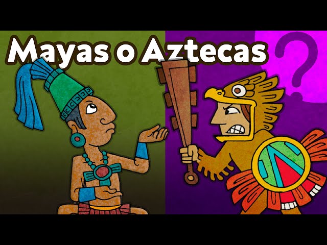 How to tell apart the Maya from the Aztecs?