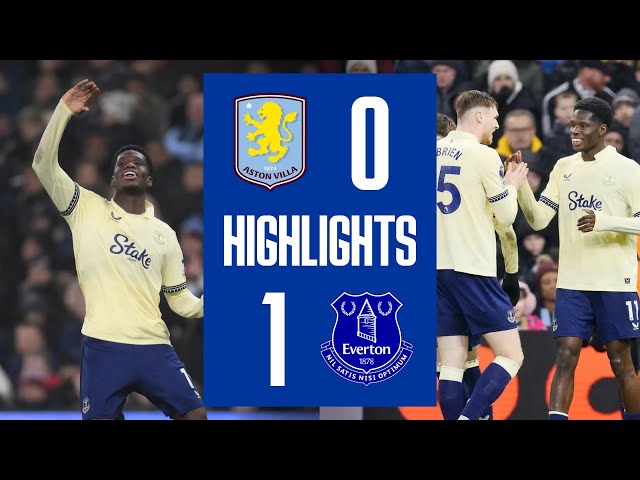 ASTON VILLA 0-1 EVERTON | Premier League highlights