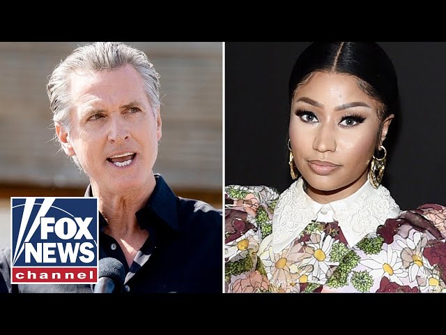 Nicki Minaj TORCHES Gavin Newsom: 'End of the road for you, my love'