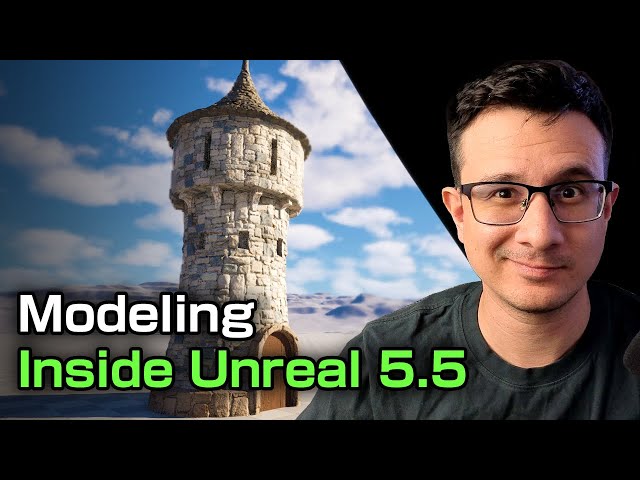 Learn how to Model inside Unreal Engine 5