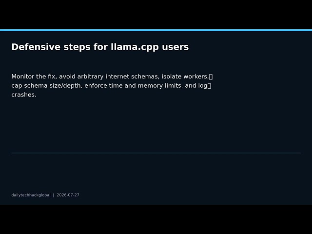 AI Security Briefing: llama.cpp CVEs, OpenShift Router, KubeVirt, Linux Kernel