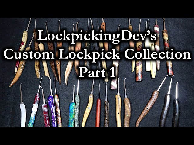 157) My Custom Lockpick and Lockpick Stand Collection - Part 1