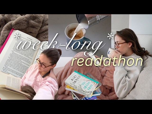 WEEK-LONG readathon to conquer my reading slump ⏱️📖 *reading vlog*