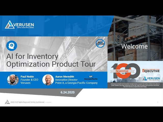 AI for Inventory Optimization Product Tour