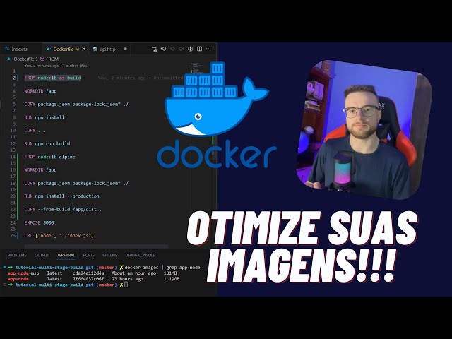 Otimização de Imagens docker com Multi-Stage Build