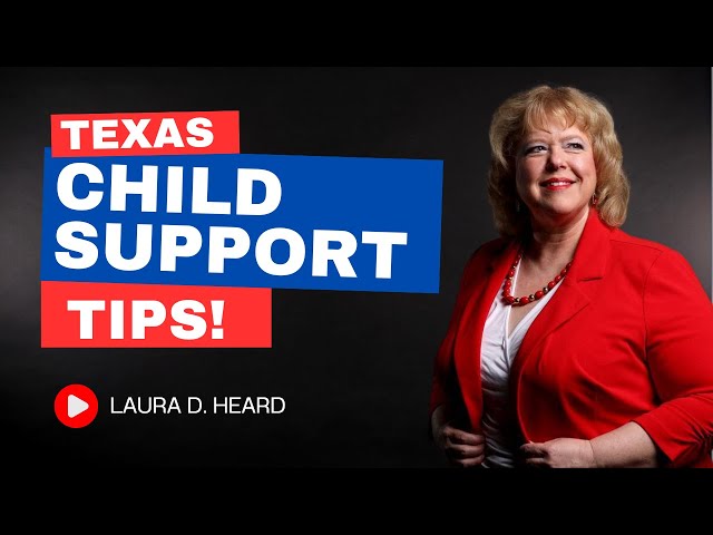 How to Modify Child Support in Texas.