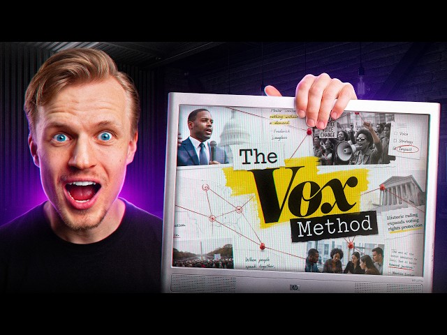 I'll NEVER Edit Documentaries the Same Way Again - Vox & Johnny Harris Style