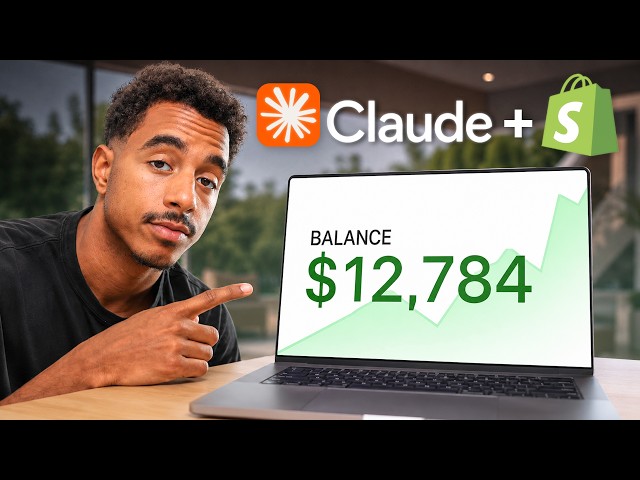 Claude + Shopify = $12,000/Month
