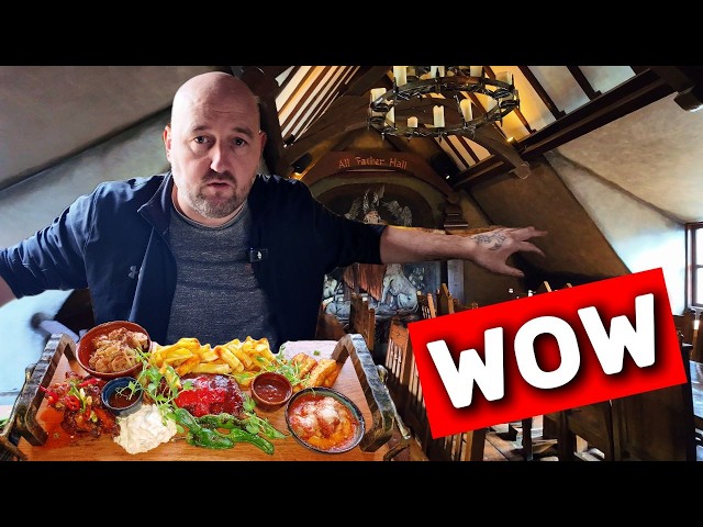 ¡Fui a VALHALLA en YORK para comer un PLATO RAGNAROK!