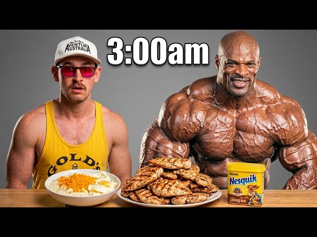 I Tried Ronnie Coleman’s Peak Olympia Diet (600g of protein)