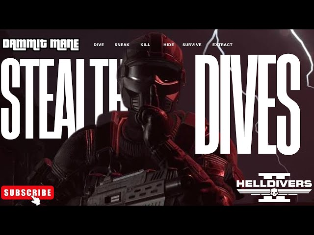 🤖🔫🤐🔴shhh be quiet! | STEALTH WORKS?? | Helldivers 2   |