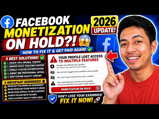 ⚠️ FACEBOOK DETECTED INAUTHENTIC ENGAGEMENT?! WHY YOUR MONETIZATION WAS DISABLED IN 2026! 😨
