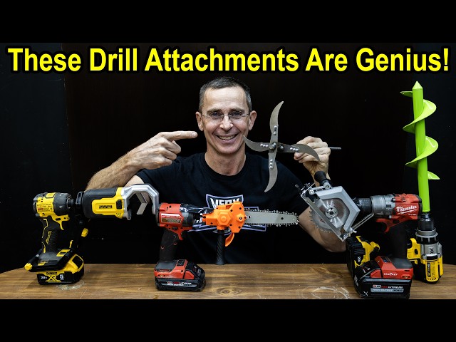 I Replaced 10 Power Tools With My Drill!