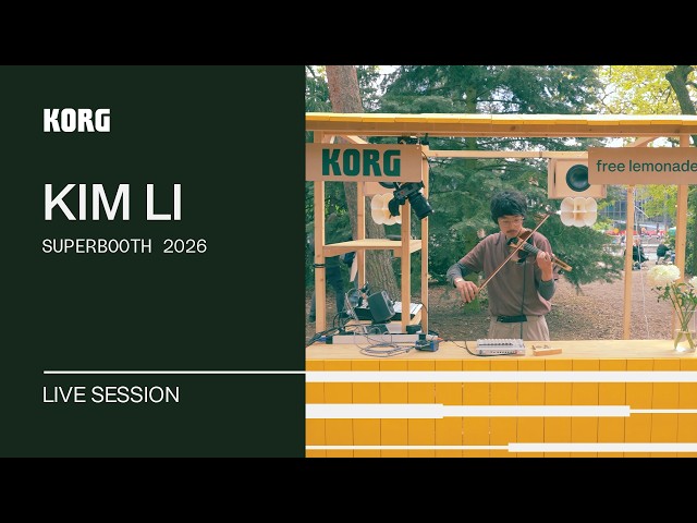 Kim Li | SUPERBOOTH 2026 Live Session