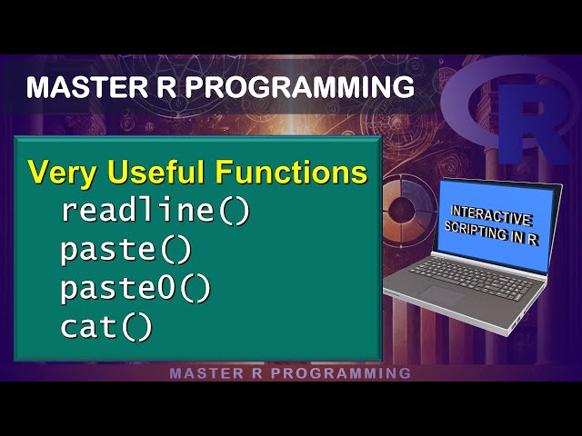 Talk to Your R Codes! Mastering `readline()`, `paste()`, `paste0()`, and `cat()` Functions