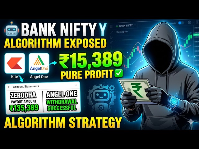 🤖 BANK NIFTY Algorithm Strategy EXPOSED | ₹55,389 Pure Profit ✅📊