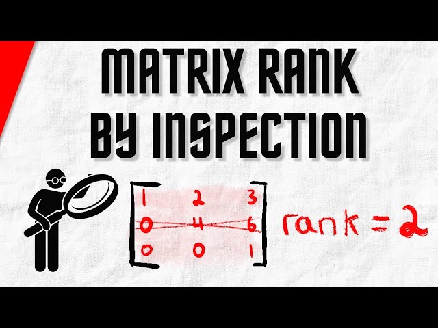 Find Rank of a Matrix in Seconds! | Linear Algebra Exercises