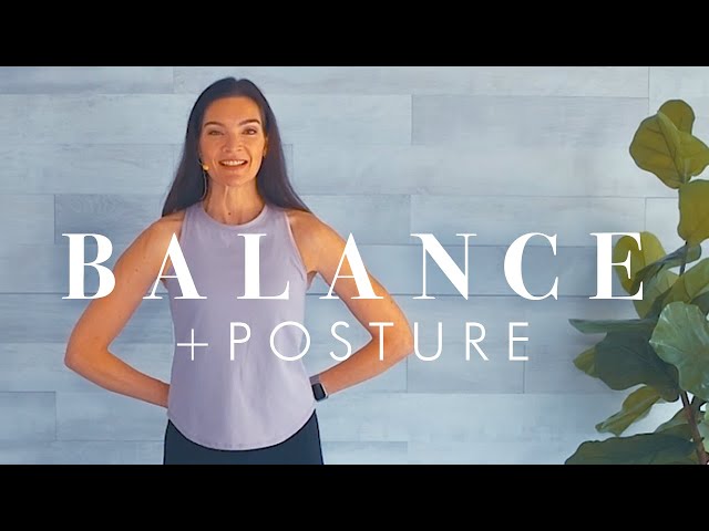 Improve your Posture & Balance with these Corrective Exercises // Osteoporosis Friendly!