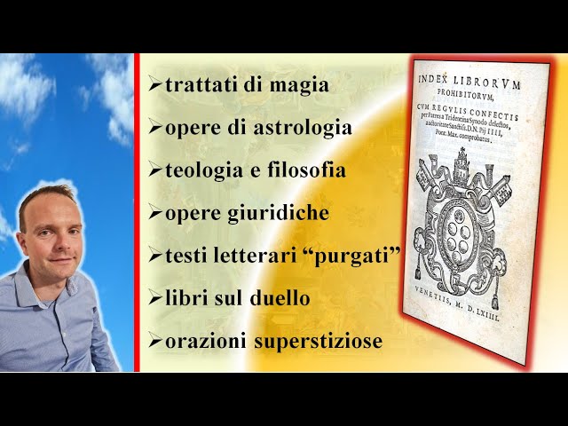 La Controriforma cattolica  l'Indice dei libri proibiti: quali e quanti furono?